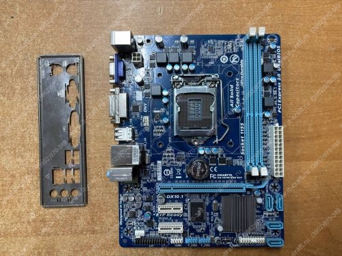 Socket 1155 GIGABYTE GA-H61M-DS2 DVI (rev. 1.0)