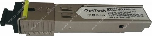 Трансивер OptTech OTSFP-BX20-SC-D (20 км)