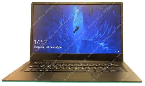 KREZ N1401 (HD) Atom Z3735F(1.33)/2048/SSD 32/IntelHD/Win10/Turquoise (не включается)