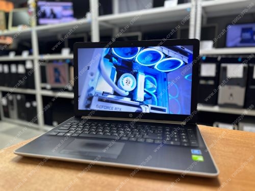 HP 15-da0061ur 15.6" (Pentium N5000 1.1Ghz (X4)/DDR4 4Gb/SSD 256Gb/MX110 2Gb/WiFi/Cam/Win11