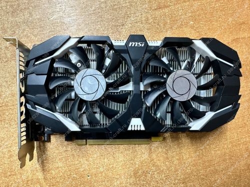 Видеоадаптер PCI-E MSI GeForce GTX 1050 Ti OC [GTX 1050 TI 4GT OC]