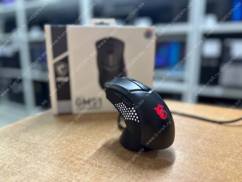 Мышь беспроводная/проводная MSI Clutch GM51 Lightweight