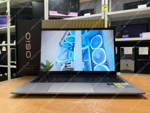 OSiO FocusLine F150a-004 15.6" (Ryzen 5 5560U 2.3GHz (X12)\16Gb\SSD 512 ГБ\WiFi\Cam\Win11)