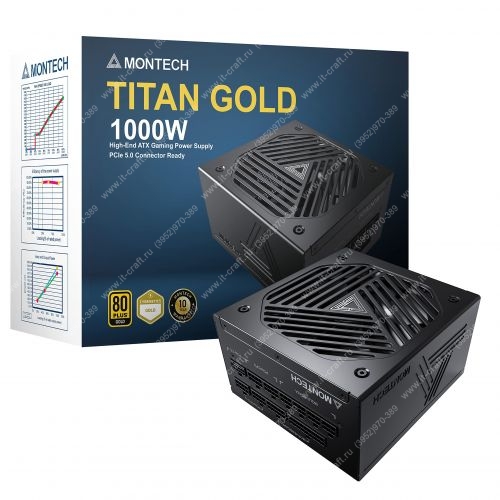 ATX 1000W MONTECH TITAN GOLD 1000 [TIS0125]