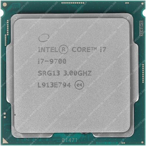 Socket 1151-v2 Intel Core i7-9700 (3-4.7Ghz , L3 12Мб)