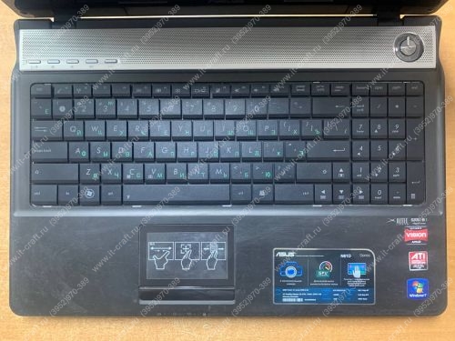 ASUS N61DA 16" (AMD Turion ll P520 2.3GHz (X2)\3Gb\SSD60Gb\DVD-RW\Cam\WIFI