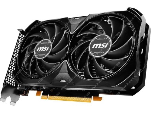 Видеоадаптер PCI-E  MSI GeForce RTX 4060 VENTUS 2X BLACK OC