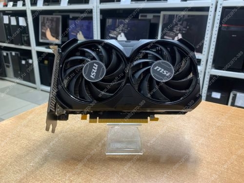 Видеоадаптер PCI-E  MSI GeForce RTX 4060 VENTUS 2X BLACK OC