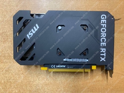 Видеоадаптер PCI-E  MSI GeForce RTX 4060 VENTUS 2X BLACK OC