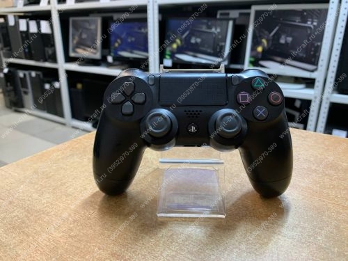 Геймпад беспроводной/проводной Sony PlayStation DualShock 4 черный