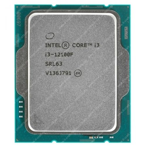 Socket 1700 Intel Core i3-12100F (3300MHz, LGA 1700, L3 12Mb)
