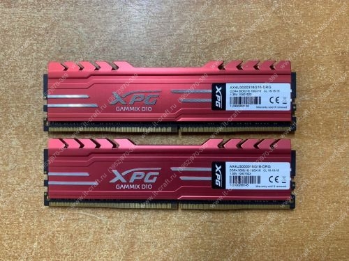 DDR4 32Gb ADATA XPG GAMMIX D10 [AX4U3000316G16-DRG]