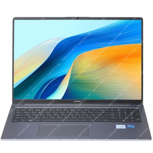 HUAWEI MateBook D 16 2024 MCLG-X i5 13420H 2.1Ghz (X12)/DDR4 16GB/SSD 512Gb/WiFi/Cam/Win11