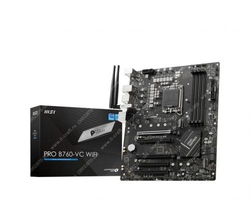 Socket 1700 MSI PRO B760-VC WIFI