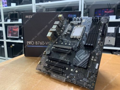 Socket 1700 MSI PRO B760-VC WIFI