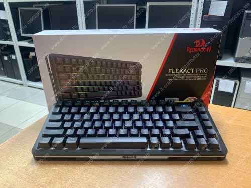 Клавиатура беспроводная/проводная механическая Redragon Flekact Pro (НОВАЯ)