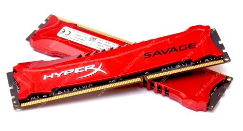 DDR3 Kingston HyperX Savage 8Gb PC17000 2133MHz