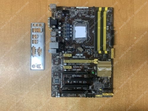 Socket 1150 ASUS B85-PLUS (не работает 2 слота ОЗУ)