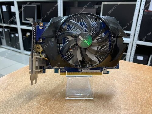 Видеокарта PCI-E GigaByte GeForce GT 740 OC 1Gb 128bit GDDR5