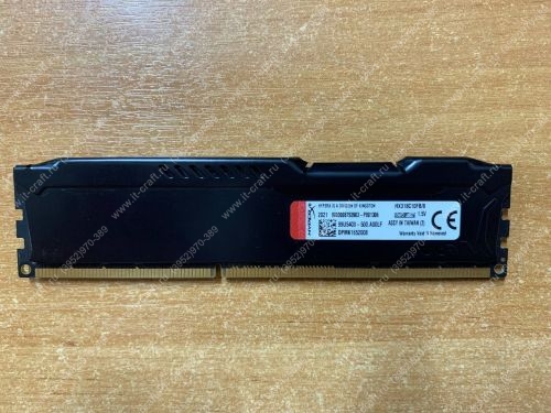 DDR3 8Gb Kingston HyperX FURY Black Series [HX318C10FB/8]