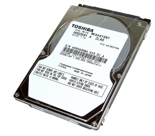 HDD 2.5" 640Gb Toshiba MK6461GSYN