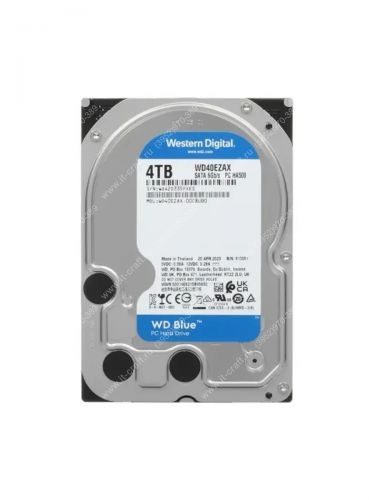 SATA 6Gb/s HDD 4Tb Western Digital Blue [WD40EZAX]