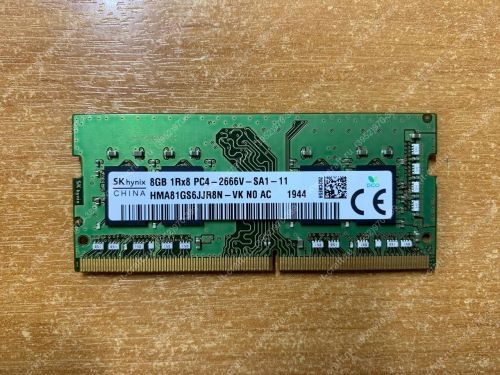 SO-DIMM DDR4 8Gb SK Hynix [HMA81GS6JJR8N-VK] 2666Mhz