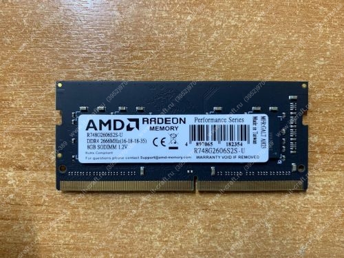 SO-DIMM DDR4 8Gb AMD RADEON R7 Performance Series [R748G2606S2S-U] 2666Mhz