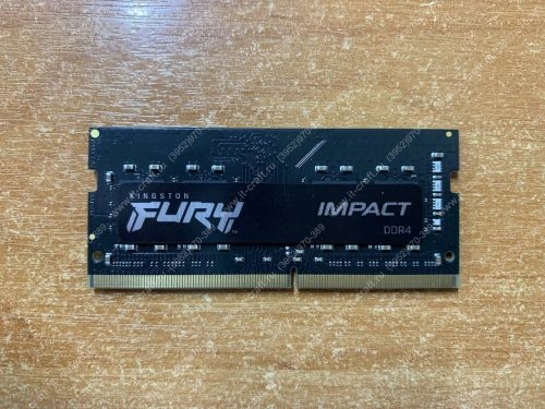 SO-DIMM DDR4 16Gb Kingston FURY IMPACT 3200Mhz (KF432S20IB/16)