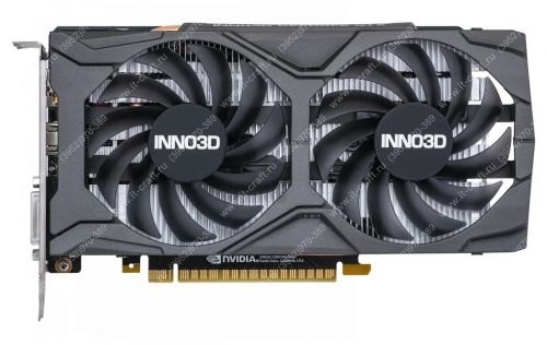 Видеокарта PCI-E INNO3D GeForce GTX 1650 TWIN X2 OC V3 4Gb 