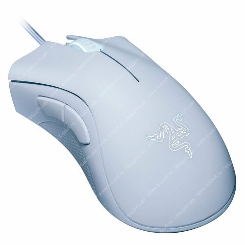 Мышь проводная Razer DeathAdder Essential (белая)