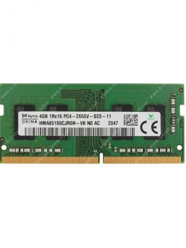 SO-DIMM DDR4 4Gb SKhynix [HMA851S6AFR6N] 2666MHz
