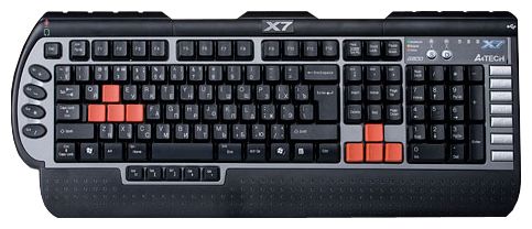 Клавиатура A4-Tech X7-G800MU Professional Game Keyboard PS/2 